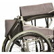 Wózek inwalidzki stalowy, ultralekki